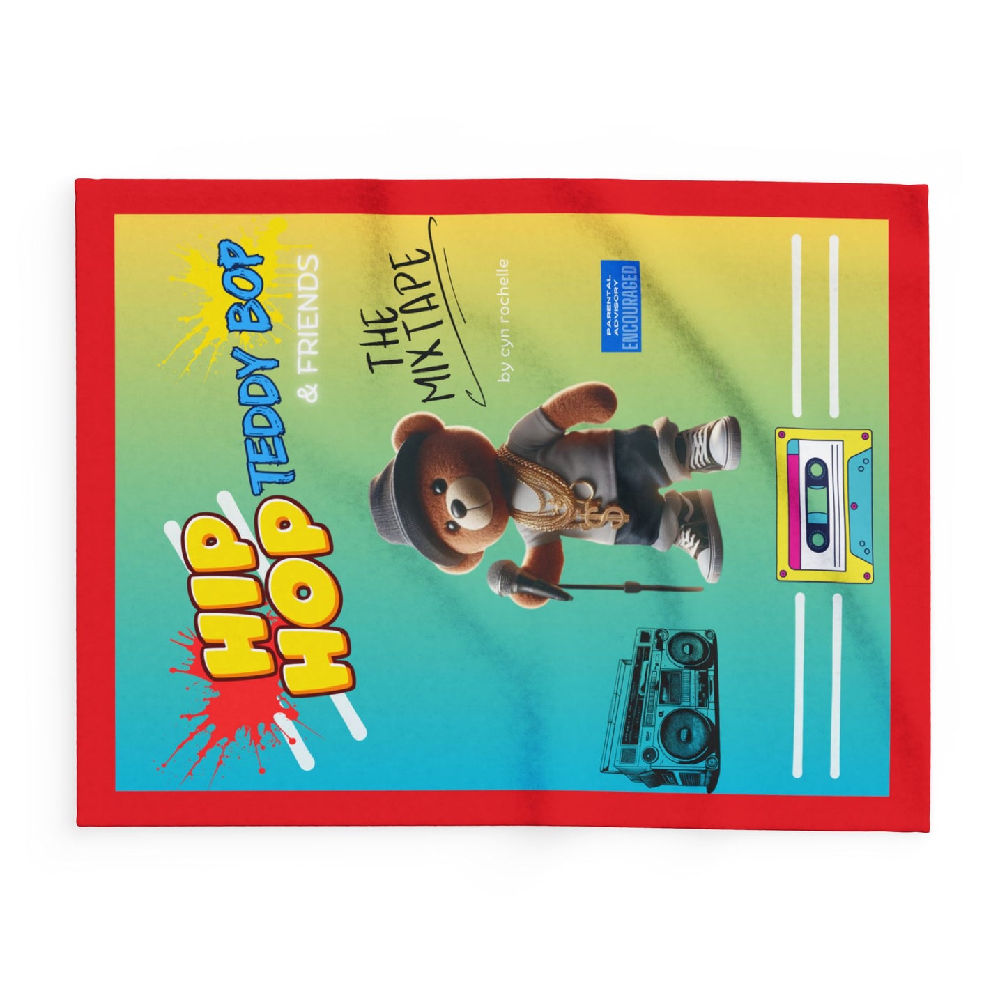 Mixtape Artic Fleece Blanket