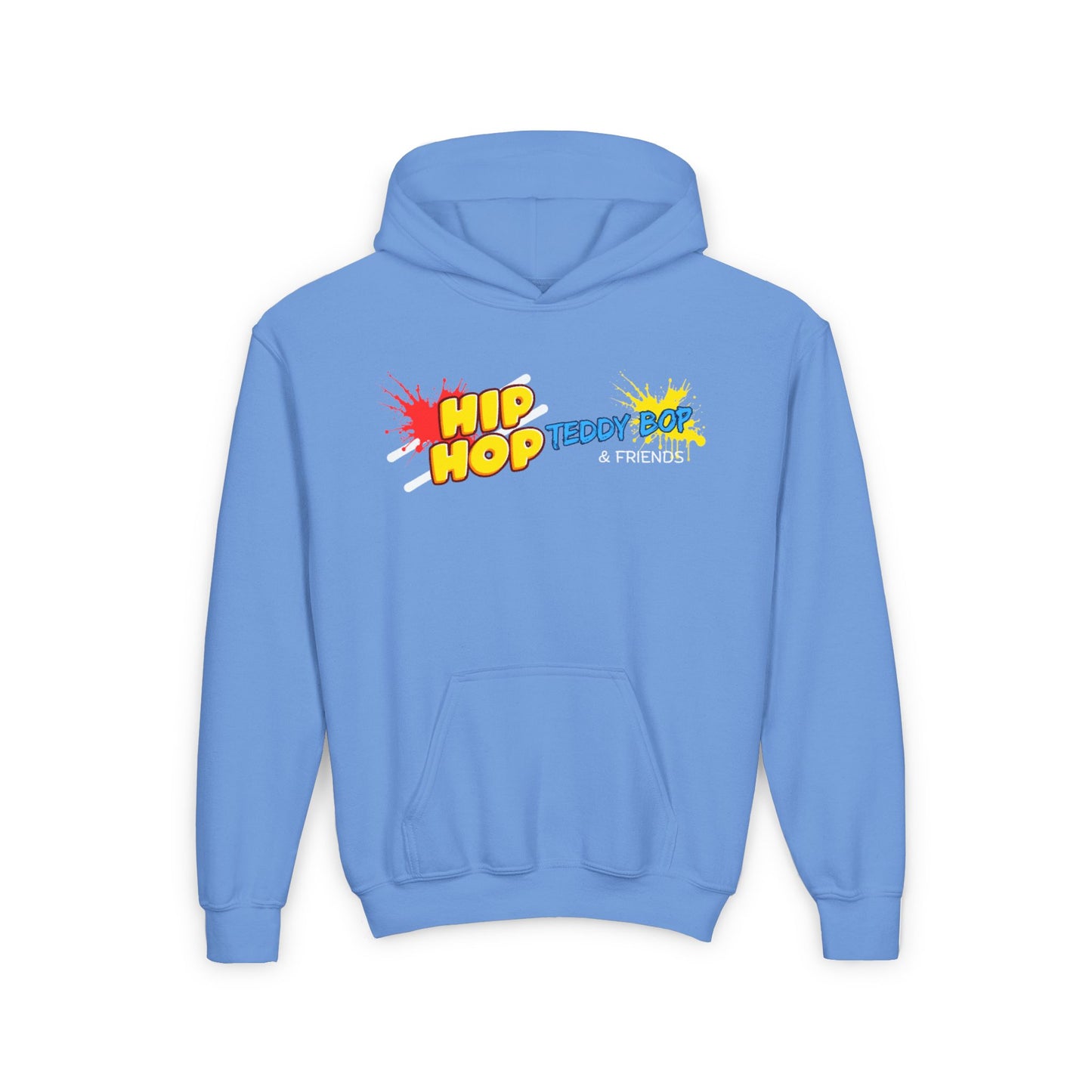 Hip-Hop Teddy Bop Heavy Blend Hooded Sweatshirt (Kids)