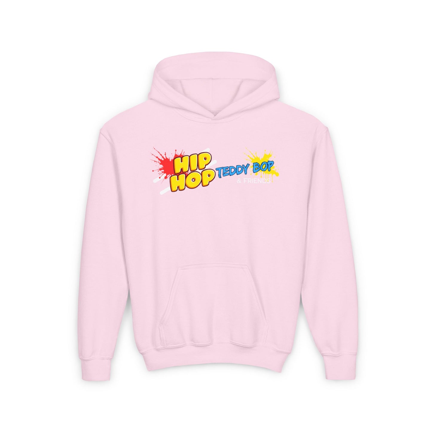 Hip-Hop Teddy Bop Heavy Blend Hooded Sweatshirt (Kids)