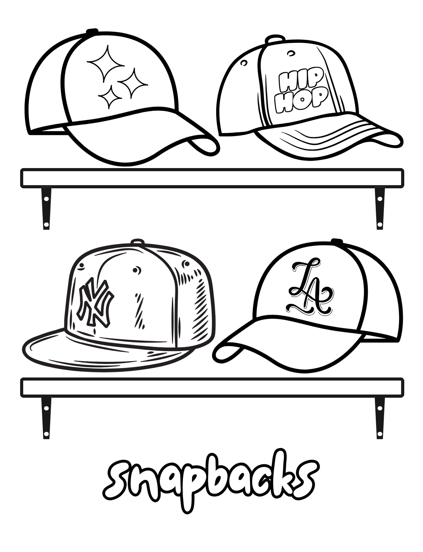 Hip-Hop Coloring Book: By Hip-Hop Teddy Bop & Friends