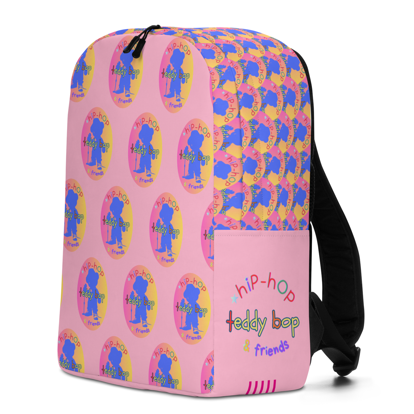 Pinky Pop Backpack by Hip-Hop Teddy Bop & Friends