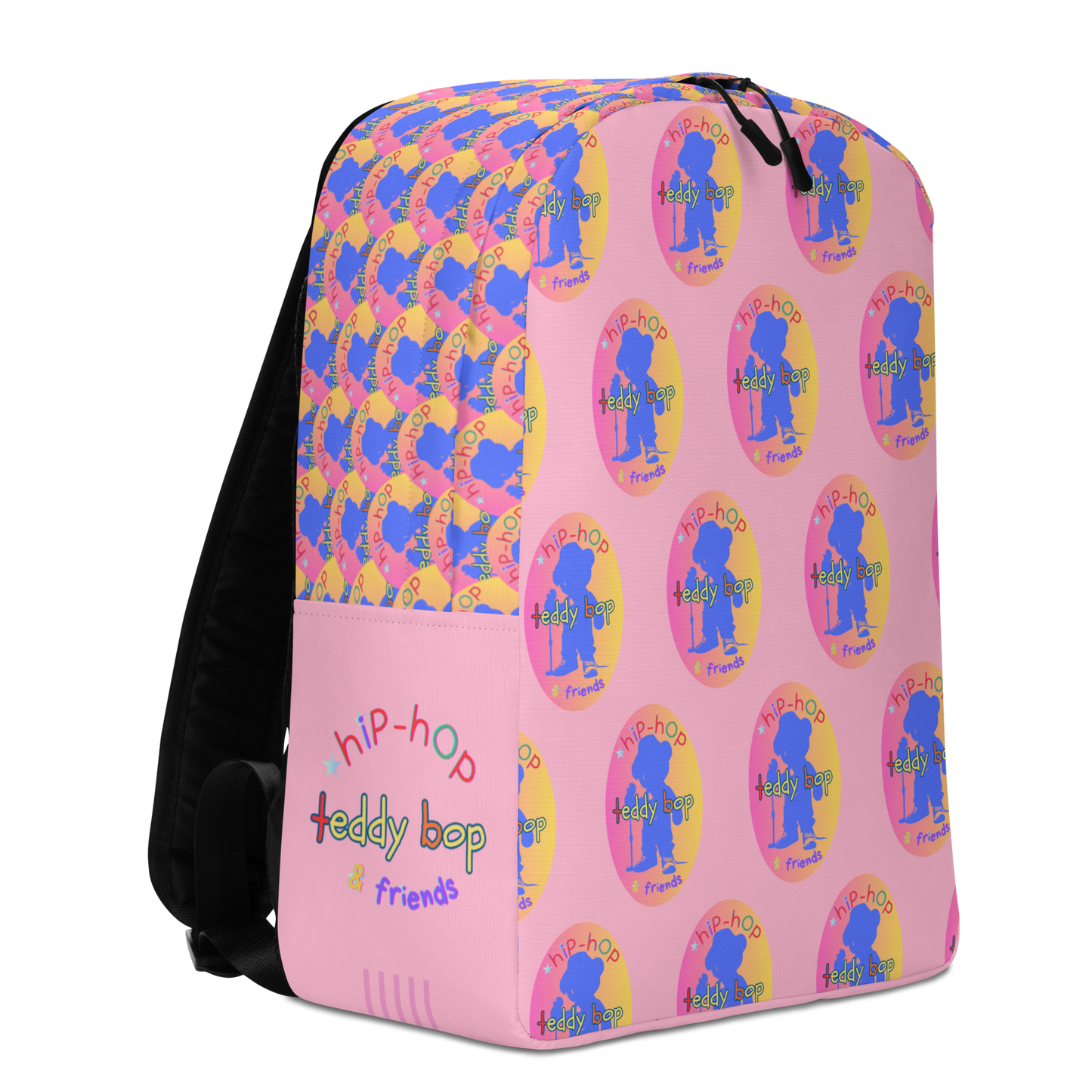Pinky Pop Backpack by Hip-Hop Teddy Bop & Friends