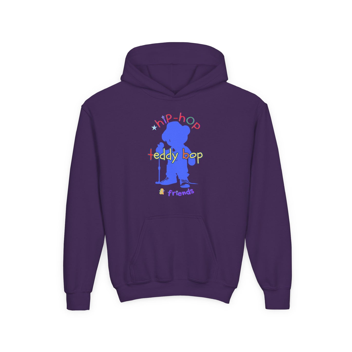 Teddy Bop Don't Stop (KIDS) Heavy Blend Hooded Sweatshirt