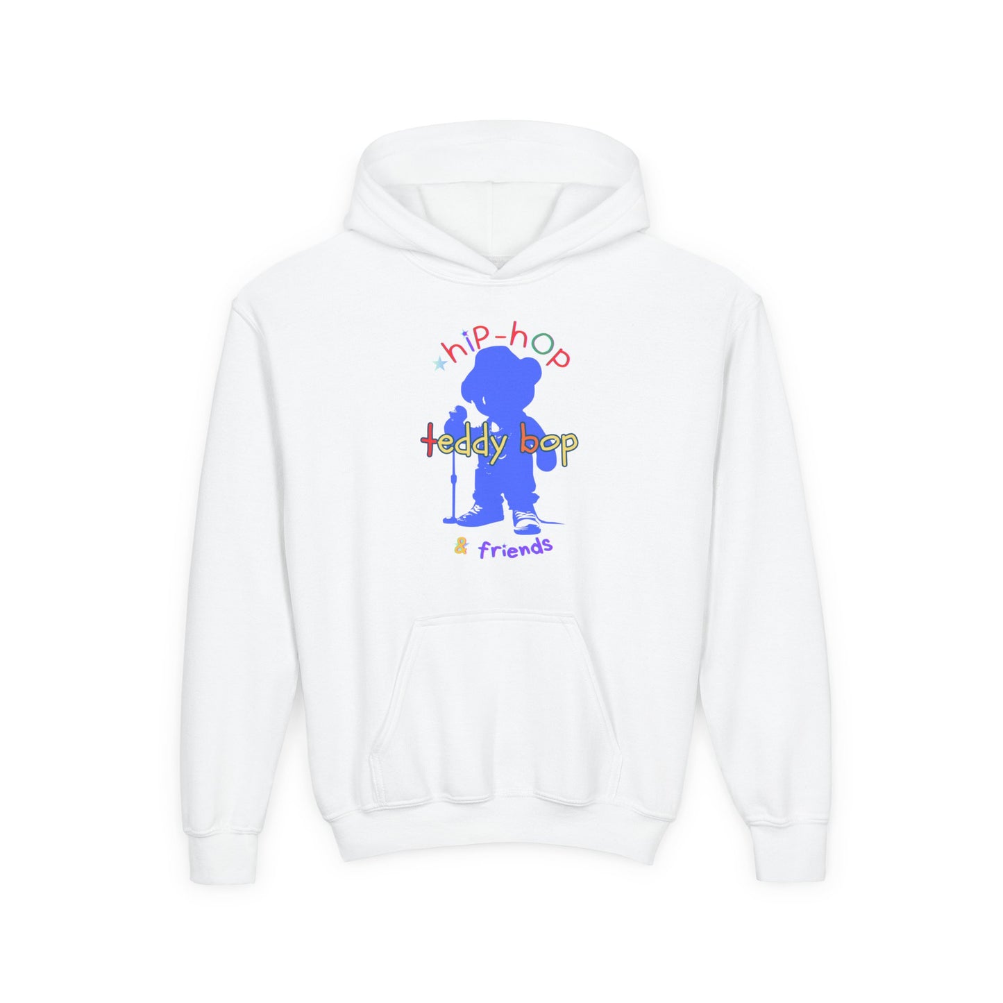 Teddy Bop Don't Stop (KIDS) Heavy Blend Hooded Sweatshirt