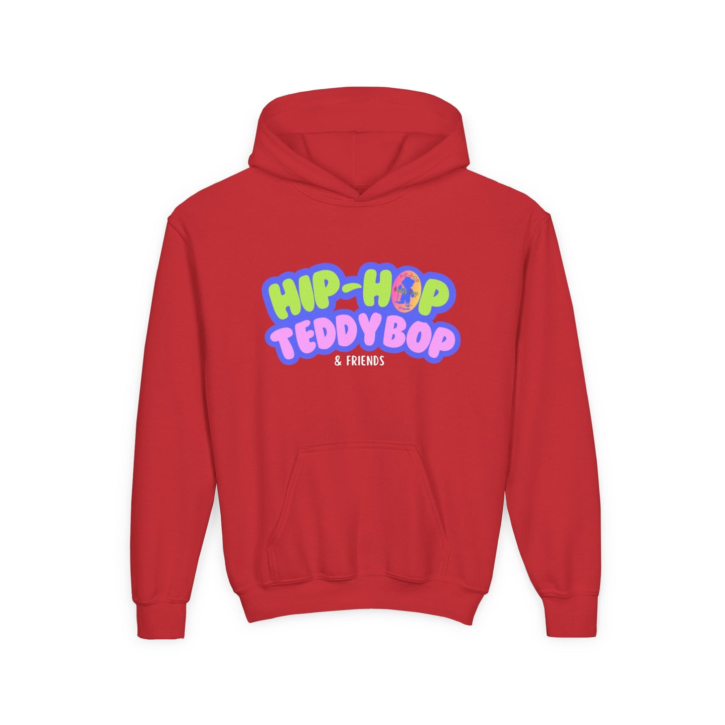 Hip-Hop Teddy Bop Heavy Blend Hooded Sweatshirt