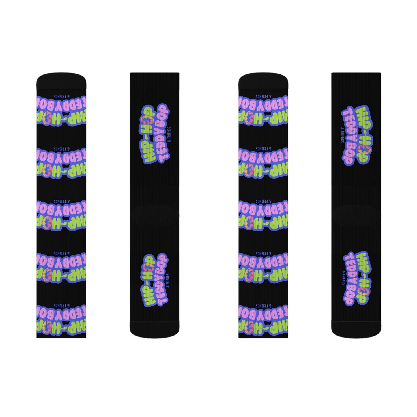 Hip-Hop Teddy Bop & Friends Socks