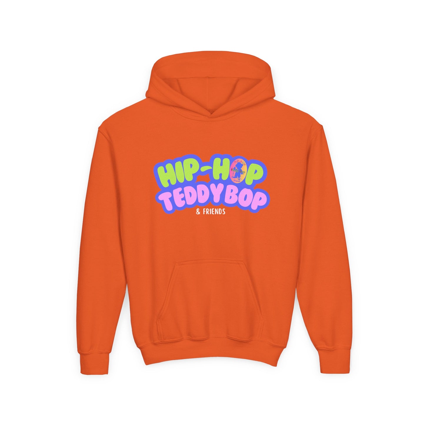Hip-Hop Teddy Bop Heavy Blend Hooded Sweatshirt