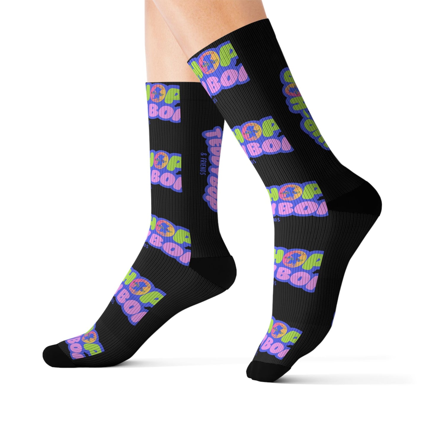 Hip-Hop Teddy Bop & Friends Socks