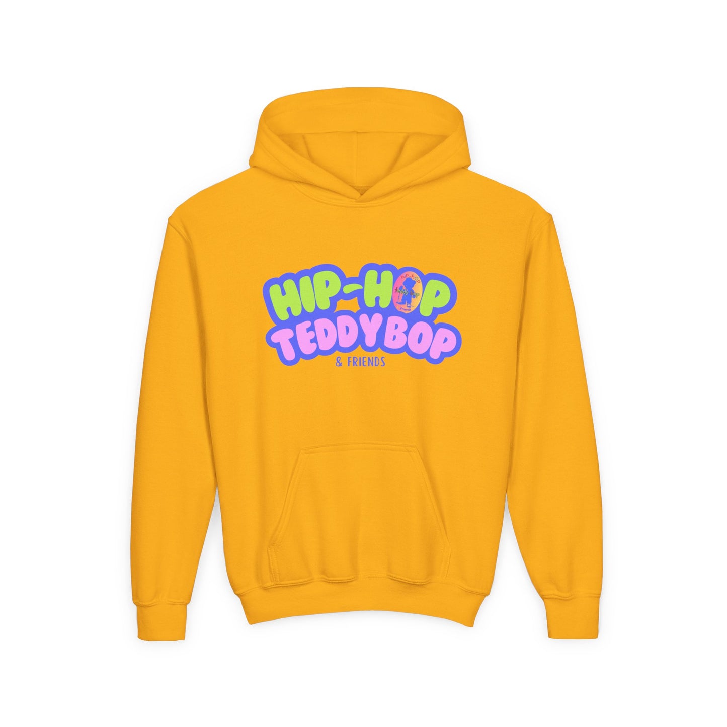 Hip-Hop Teddy Bop Heavy Blend Hooded Sweatshirt