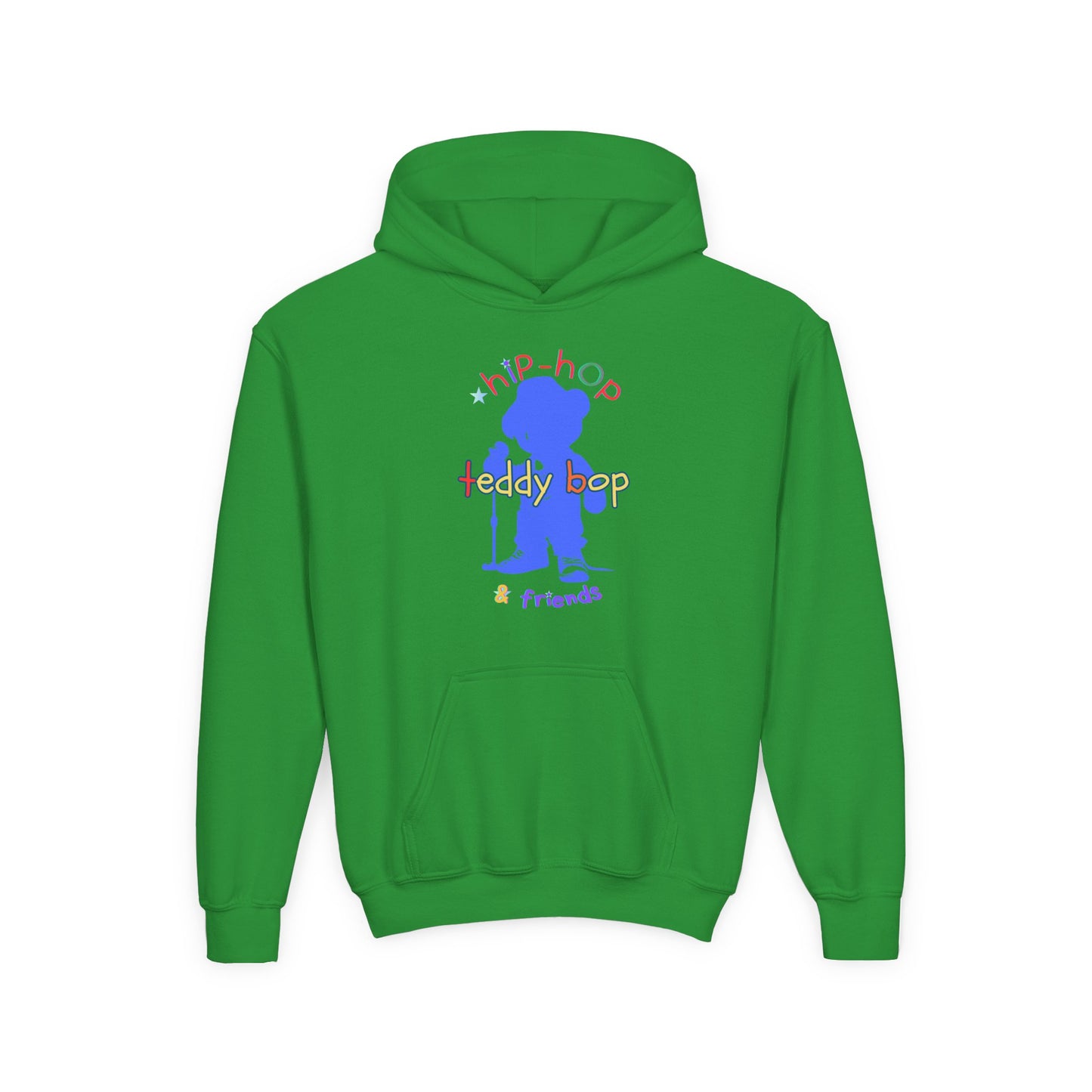 Teddy Bop Don't Stop (KIDS) Heavy Blend Hooded Sweatshirt