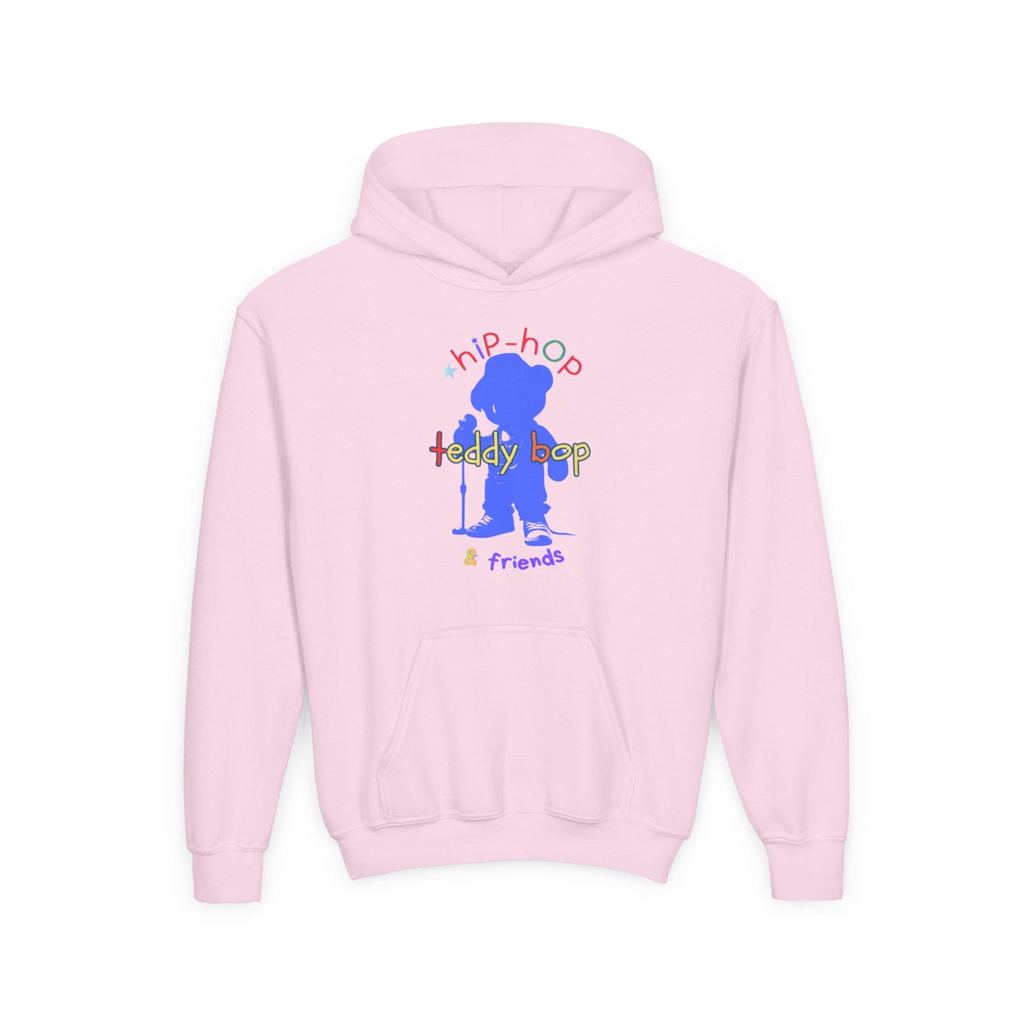 Teddy Bop Don't Stop (KIDS) Heavy Blend Hooded Sweatshirt