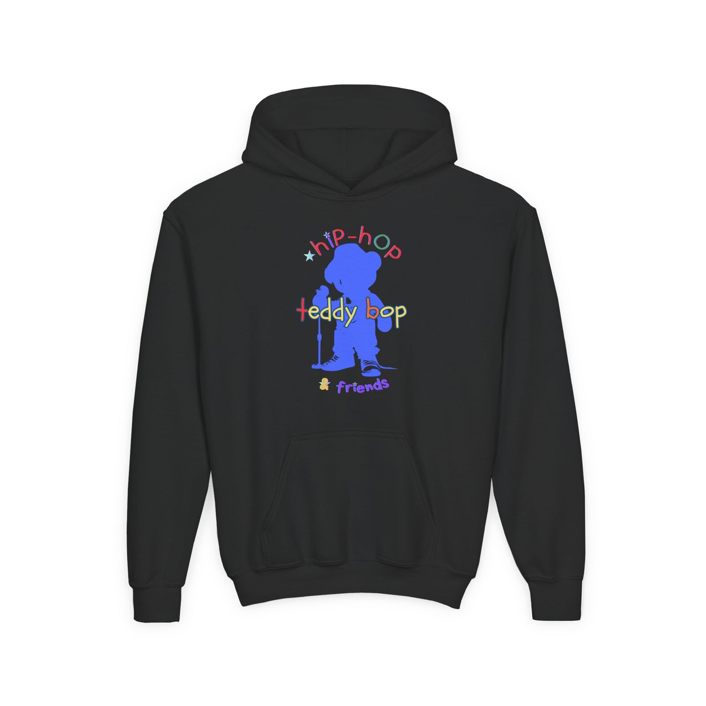 Teddy Bop Don't Stop (KIDS) Heavy Blend Hooded Sweatshirt
