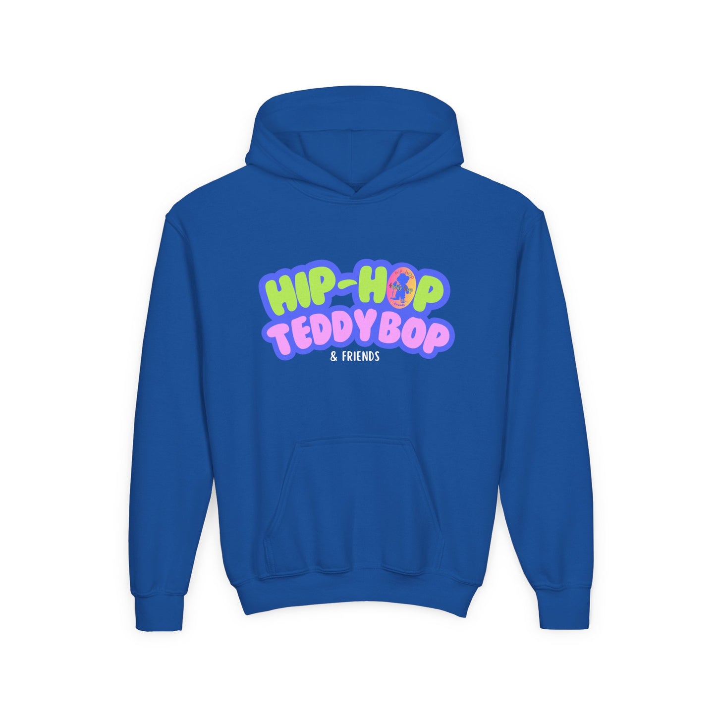 Hip-Hop Teddy Bop Heavy Blend Hooded Sweatshirt