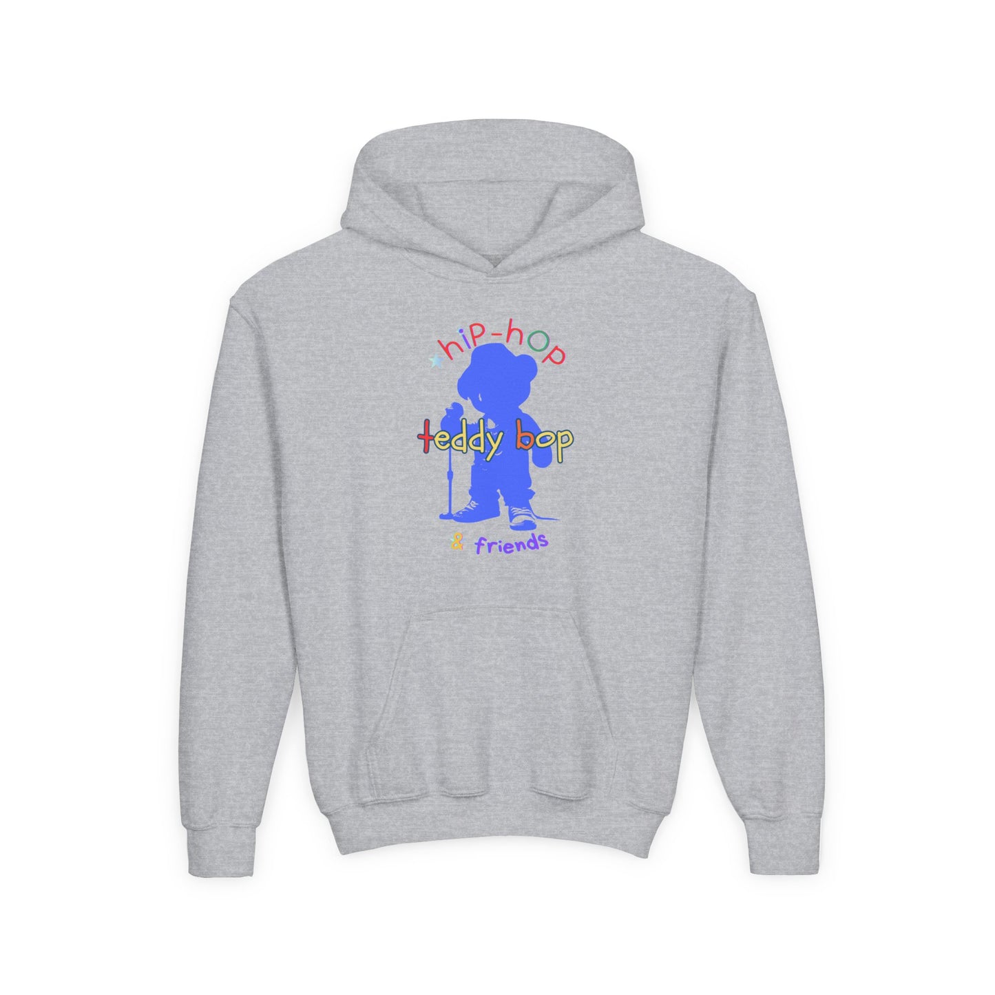 Teddy Bop Don't Stop (KIDS) Heavy Blend Hooded Sweatshirt