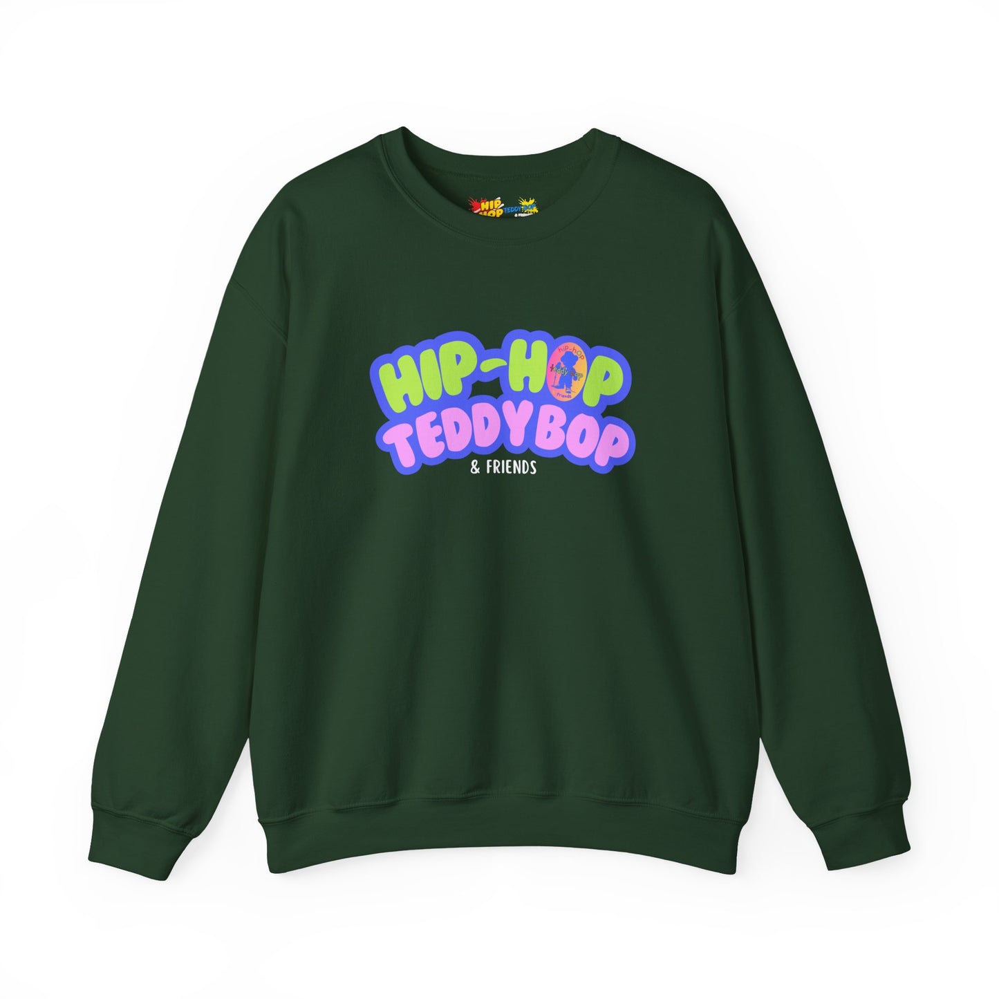 Big Homie Hip-Hop Teddy Bop Unisex Heavy Blend™ Crewneck Sweatshirt