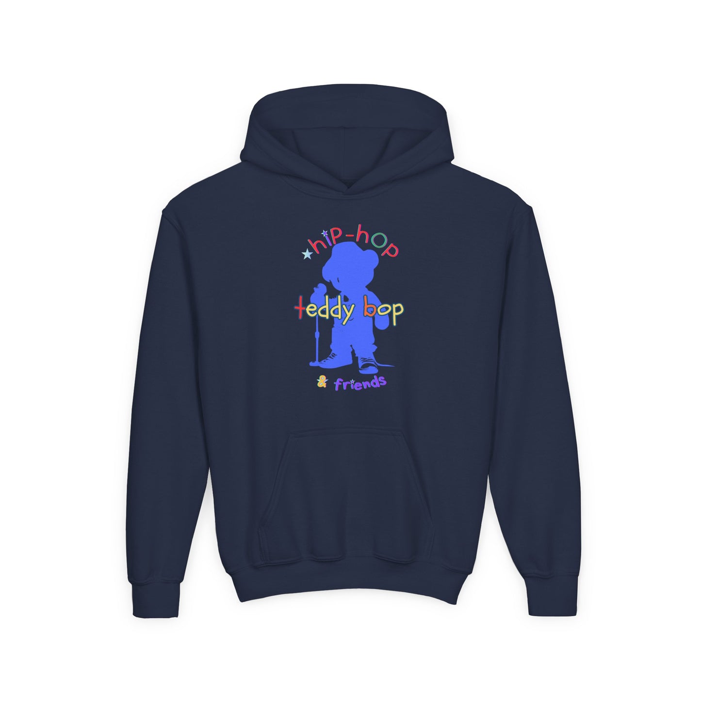 Teddy Bop Don't Stop (KIDS) Heavy Blend Hooded Sweatshirt