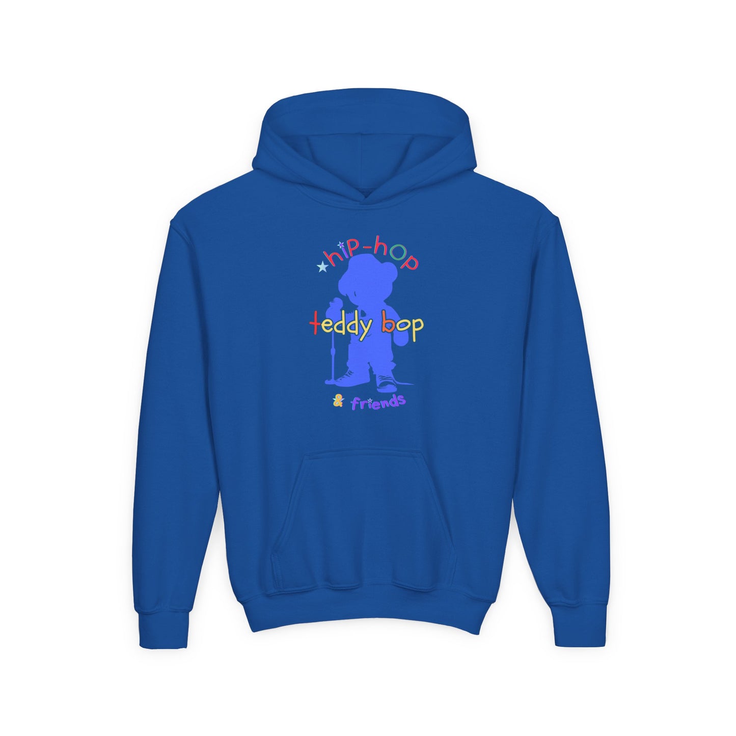 Teddy Bop Don't Stop (KIDS) Heavy Blend Hooded Sweatshirt