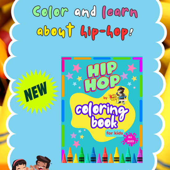 Hip-Hop Coloring Book by Hip-Hop Teddy Bop & Friends 2025 